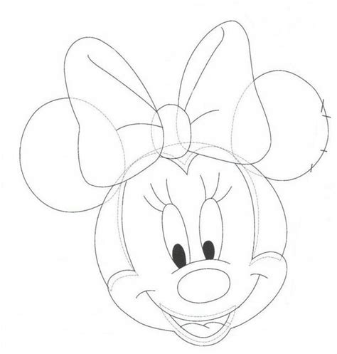 10 Minnie Mouse Dibujo Facil