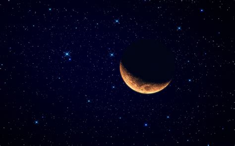 Free Download Crescent Moon Hd Wallpaper 1920x1080 For Your Desktop