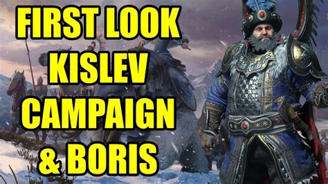 First Look Kislev And Its Three Legendary Lords Total War
