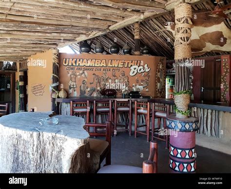 Bar Area At Shakaland Zulu Cultural Village Eshowe Kwazulu Natal