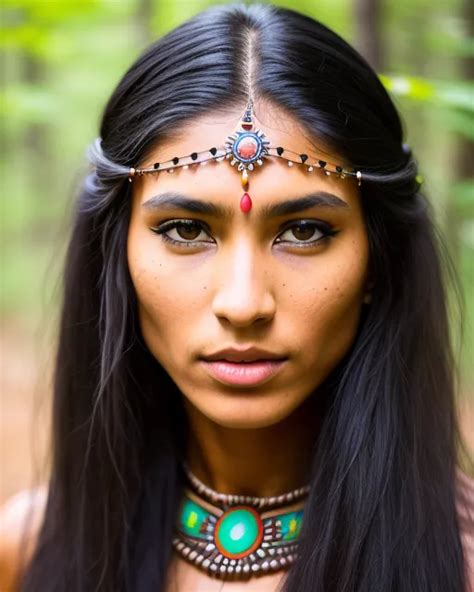 Cherokee Woman Ai Photo Generator Starryai