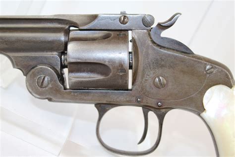 Smith And Wesson 38 Sandw Single Action Revolver Antique Firearms 010