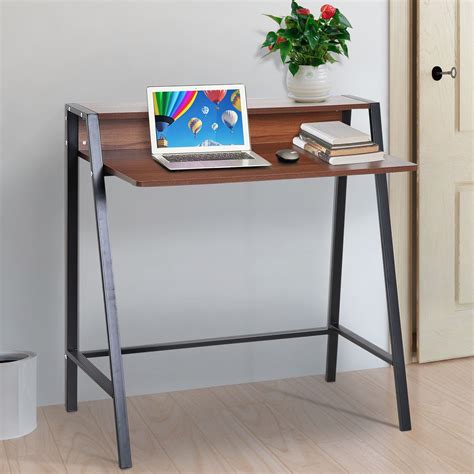 Industrial Small Writing Desk Home Office Computer Table Workstation