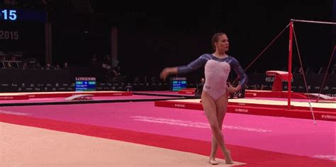 Female Gymnast Oops