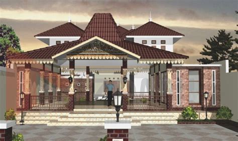 Gambar rumah sederhana, gambar rumah tingkat dan sketsa gambar rumah. Desain Rumah Adat Jawa Modern ~ Gambar Rumah Idaman