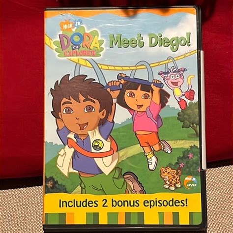 Nickelodeon Media Nick Jr Dora The Explorer Meet Diego Dvd Poshmark