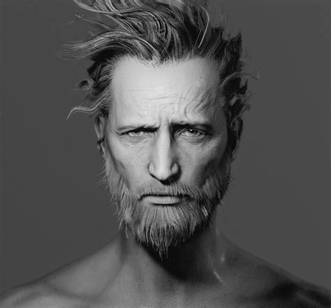Middle Age Man Wip 4 Seungmin Kim On Artstation At