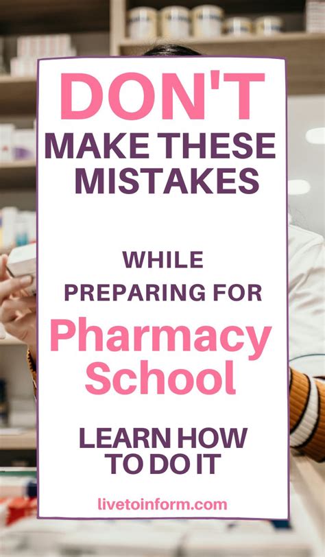 Guide To Get Into Pharmacy School In 2021 Pharmacy School College