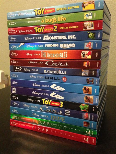 My Pixar Collection After Years Of Hunting Them Down Dvdcollection