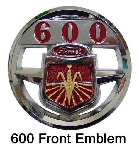 Ford Tractor Front Emblem Order On Line