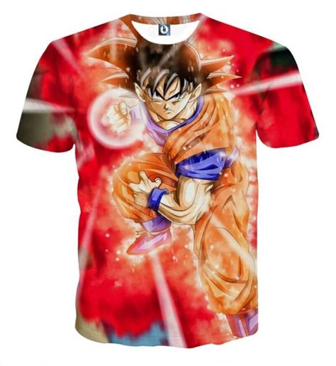 Dragon Ball Super Goku Rage Red Ultra Instinct Dope T Shirt Saiyan Stuff