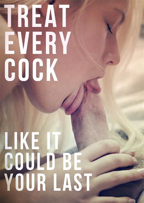 Blonde Suck Cock Like Its Your Last Sissy Caption Constantlytoomuch