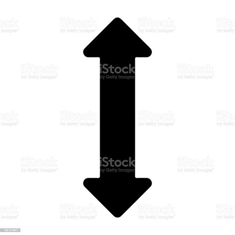 Arrows Directions Indicator Up Down Arrow Icon Stock Illustration