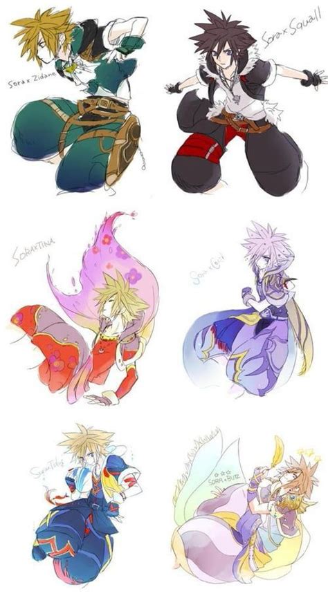 Crossover Kingdom Hearts X Final Fantasy Sora Final Fantasy 5 Final Fantasy 8 Final