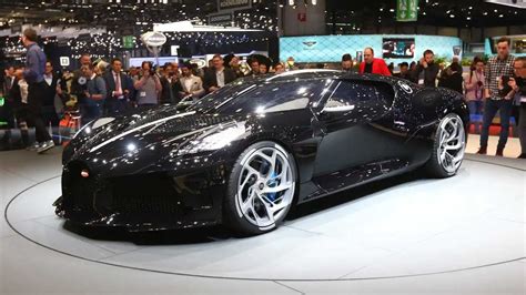 Bugatti La Voiture Noire Debuts Most Expensive New Car Ever