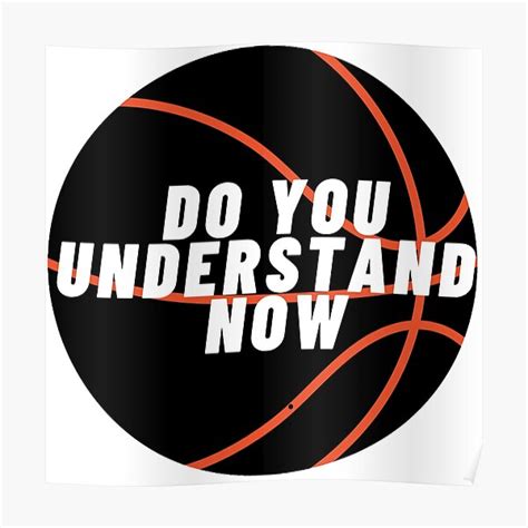 Do You Understand Now Lebron Poster For Sale By Jocelyncrafts Redbubble
