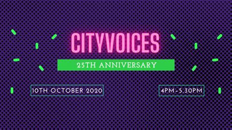 City Voices Celebrates 25 Years City Voices Making Mental Illness