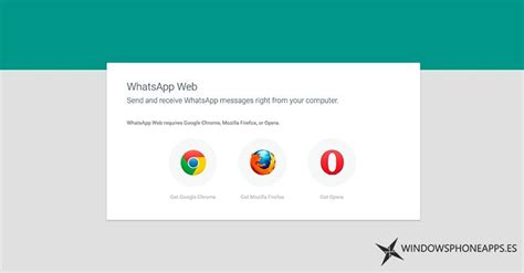 whatsapp web amplía su soporte a mozilla firefox y opera