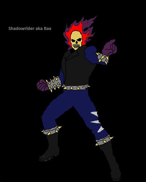 Shadowrider Ghost Rider Oc By Natalia Clark On Deviantart