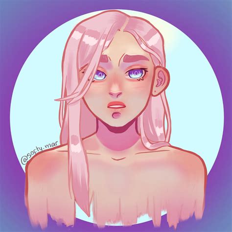 Pink Haired Girl By Softymar On Deviantart