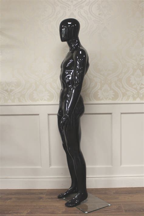 Black Gloss Male Mannequin Hands By Siden The Hanger Company