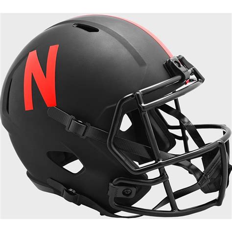 Nebraska Cornhuskers 2020 Eclipse Riddell Full Size Replica Speed Helmet