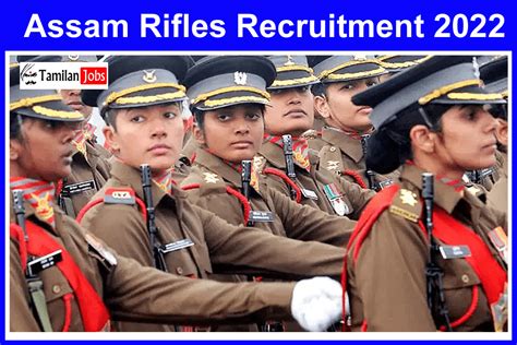 Assam Rifles Recruitment Havildar Clerk Riflemen GD Posts