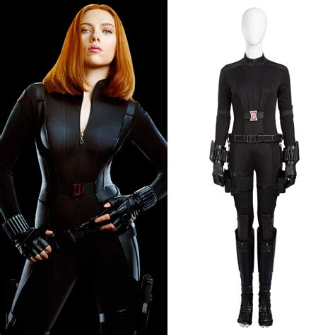 New Captain America Civil War Natasha Romanoff Black Widow Cosplay