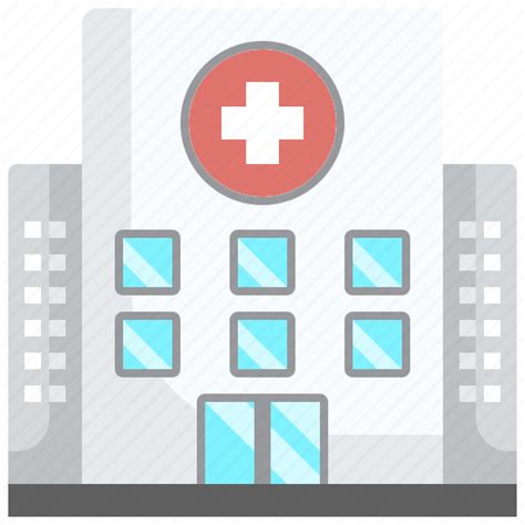 Building Clinic Health Healthcare Hospital Medical Icon Download