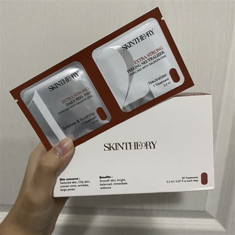 Skin Theory Daily Peel Pad Extra Strong Beauty Review