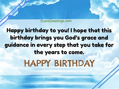 55 Religious Birthday Wishes And Messages Events Greetings