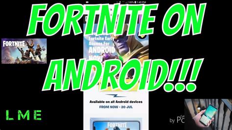 And now if you are interested in this exciting game, you can download it via the link below. HOW TO DOWNLOAD FORTNITE MOBILE APK ON YOUR ANDROID DEVICE ...