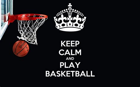 Keep Calm And Play Basketball Poster Nick Bui Keep Calm O Matic
