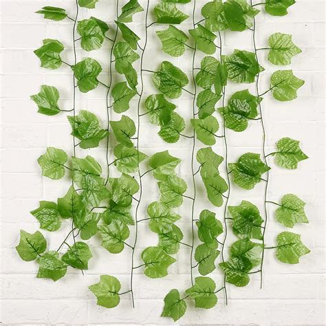 240cm Leaf Vine Artificial Hanging Plants Liana Silk Fake Ivy Leaves