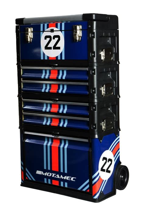 What's more, we provide you with all the related parts including brackets and locks. Motamec Modular Tool Box Trolley Mobile Cart Cabinet Chest C41H Martini Racing - Motorsport ...