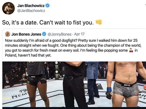 Cheer jan blachowicz in style. Jan Blachowicz Says He Can't Wait To Fist Jon Jones After ...