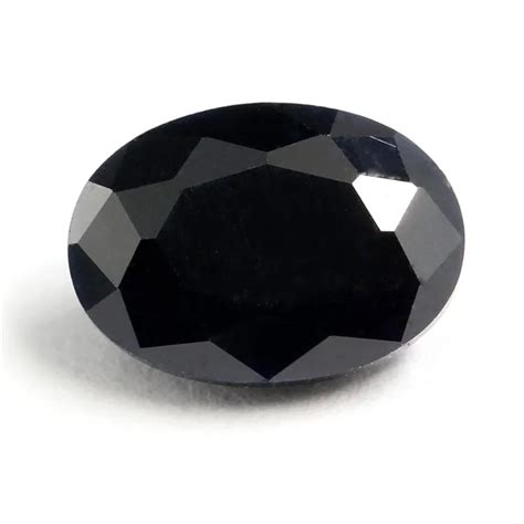 Natural Sapphire Oval Shape 5x7mm Black Sapphire Loose Gemstone Buy
