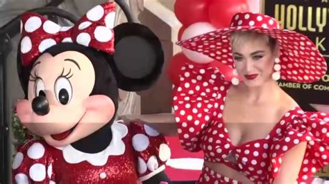 Minnie Mouse Gets Her Star A Few Decades After Mickey Youtube