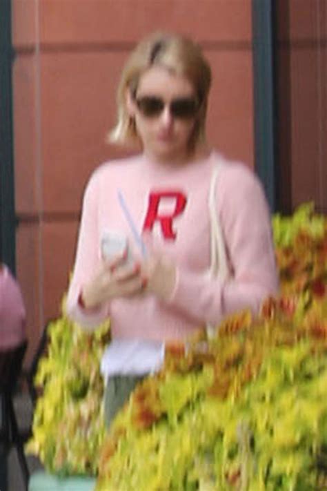 Emma Roberts Leaves Anastasia Beverly Hills Cosmetics Beauty In