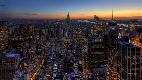 New York City Skyline Wallpapers High Quality | Download Free