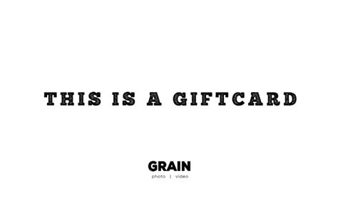 Order Grain Photo Video Inc Egift Cards