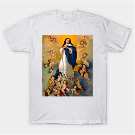 Immaculate Conception Mary Conception T Shirt Teepublic