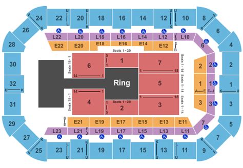 Dow Event Center Seating Chart Saginaw