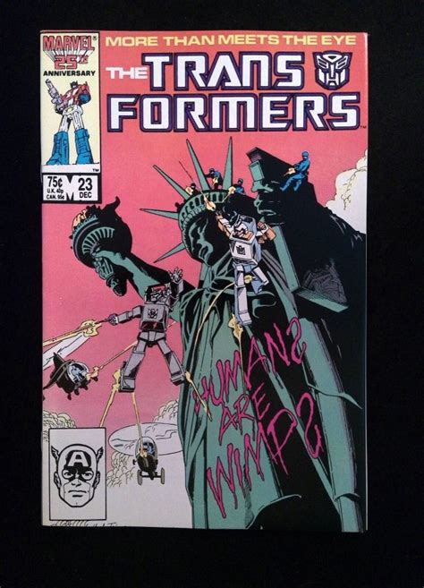 Transformers 23 Marvel Comics 1986 Vf Comic Books Copper Age
