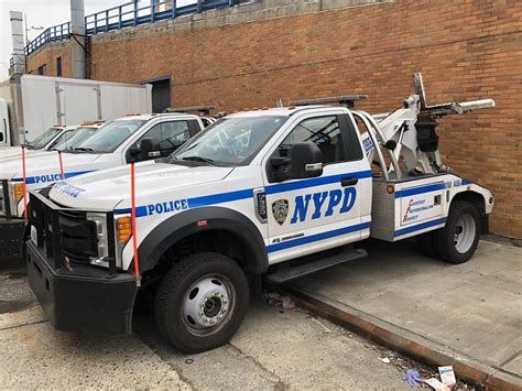 Nypd Fleet Services Division Ford F 550 Tow Truck 6155 Police Cars