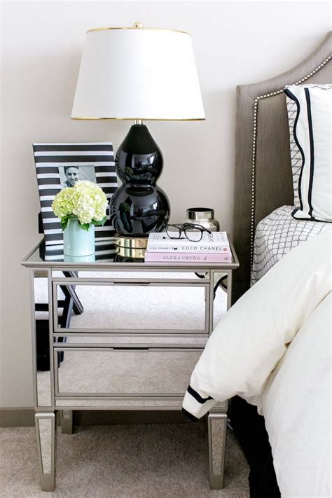 16 Gorgeous Mirrored Nightstands For A Glamorous Bedroom