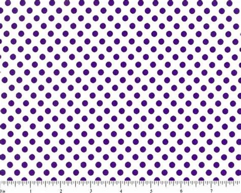 White And Purple Polka Dot Cotton Fabric By Fabricsbydad On Etsy 600 Elsies Dress Dotted