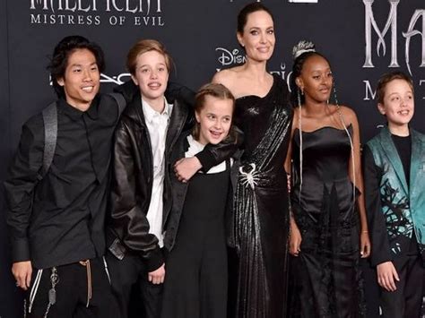Angelina Jolie Enjoys Special Dinner Night With Kids On Her 46th