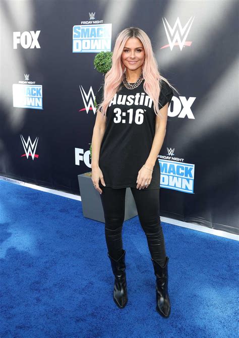 Maria Menounos Attends The Wwe 20th Anniversary Celebration Marking