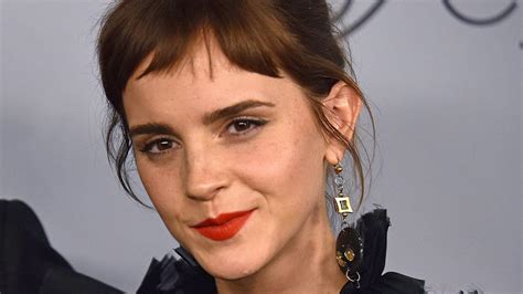 Typveränderung Bei Emma Watson Die Schauspielerin Trägt Jetzt Pony